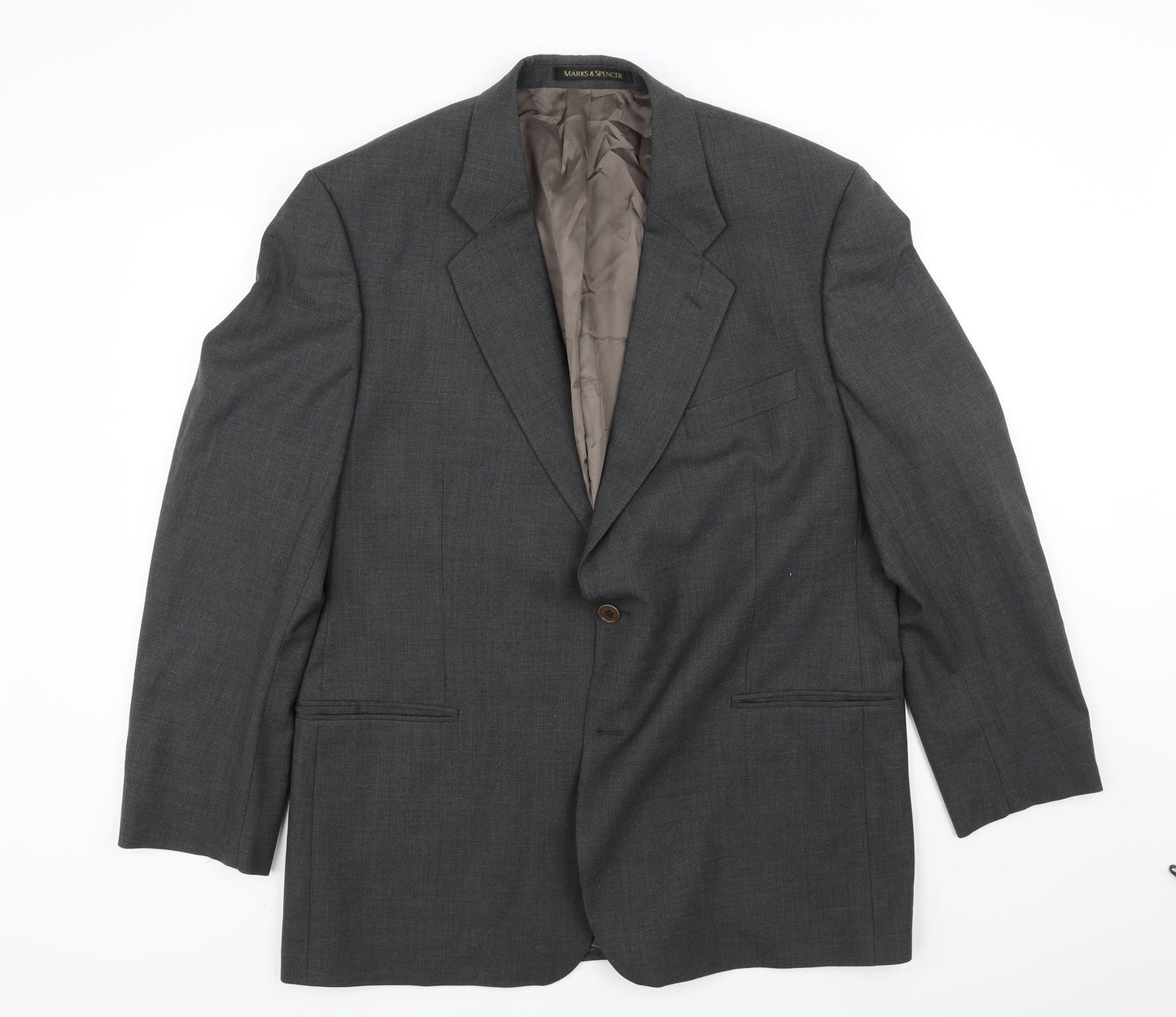 Mens UK Size XL Marks and Spencer Grey Jacket