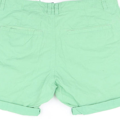 Divided Womens Gold   Cut-Off Shorts Size 32 in