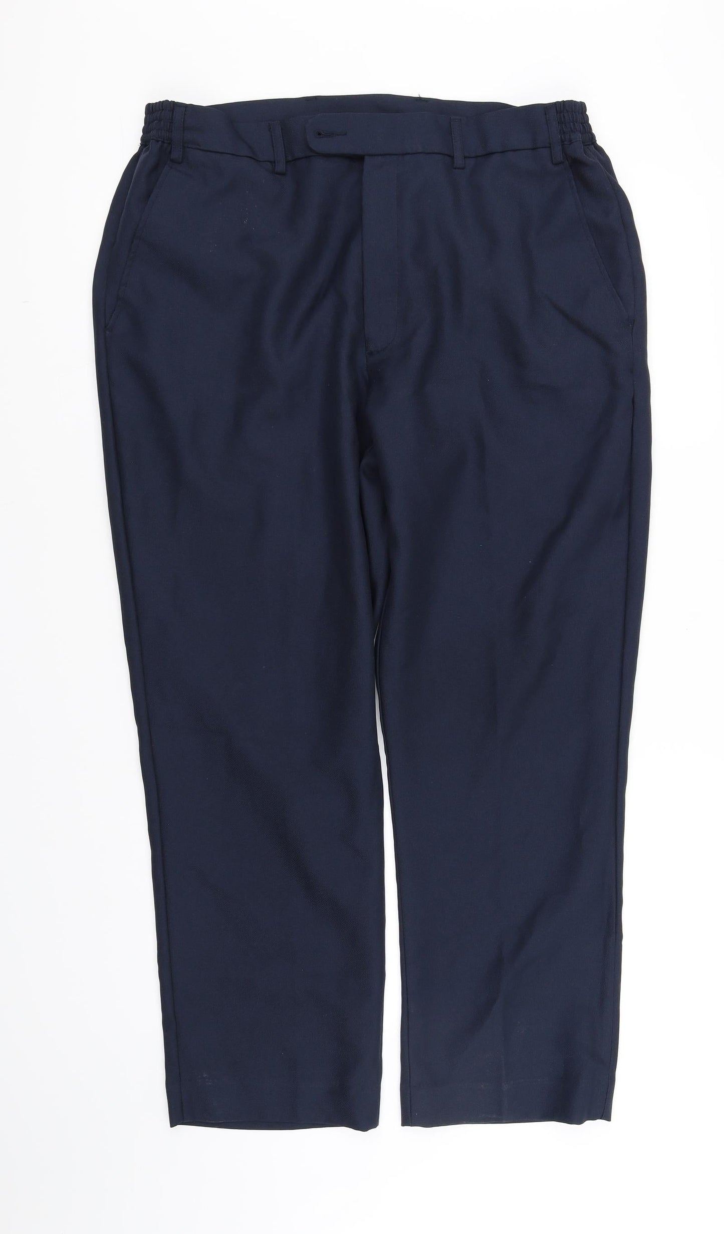 Womens UK Size L pre worn Regular Fit  Blue Trousers