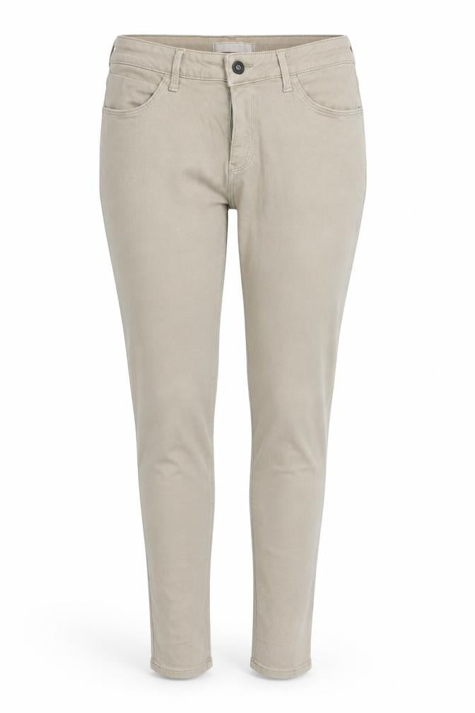 Womens UK Size M pre worn Regular Fit  Beige Trousers