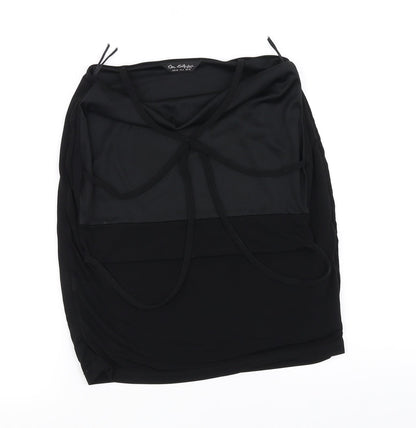 miss selfridg  Womens Black   Basic Blouse Size 6