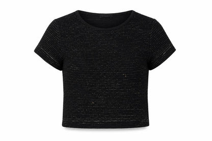 Womens UK Size M New Look Black Basic Blouse