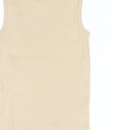 George Girls Beige   Basic Tank Size 6-7 Years