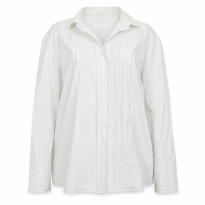Peter England Womens White   Basic Button-Up Size XL