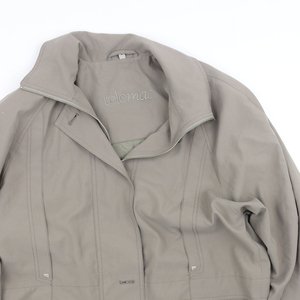 Womens UK Size S Telemac Beige Jacket