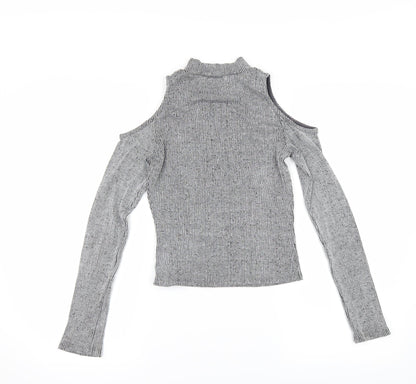 Primark Womens Grey   Basic T-Shirt Size 8