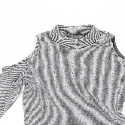 Primark Womens Grey   Basic T-Shirt Size 8