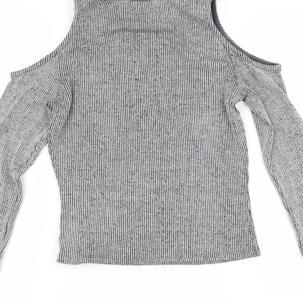 Primark Womens Grey   Basic T-Shirt Size 8