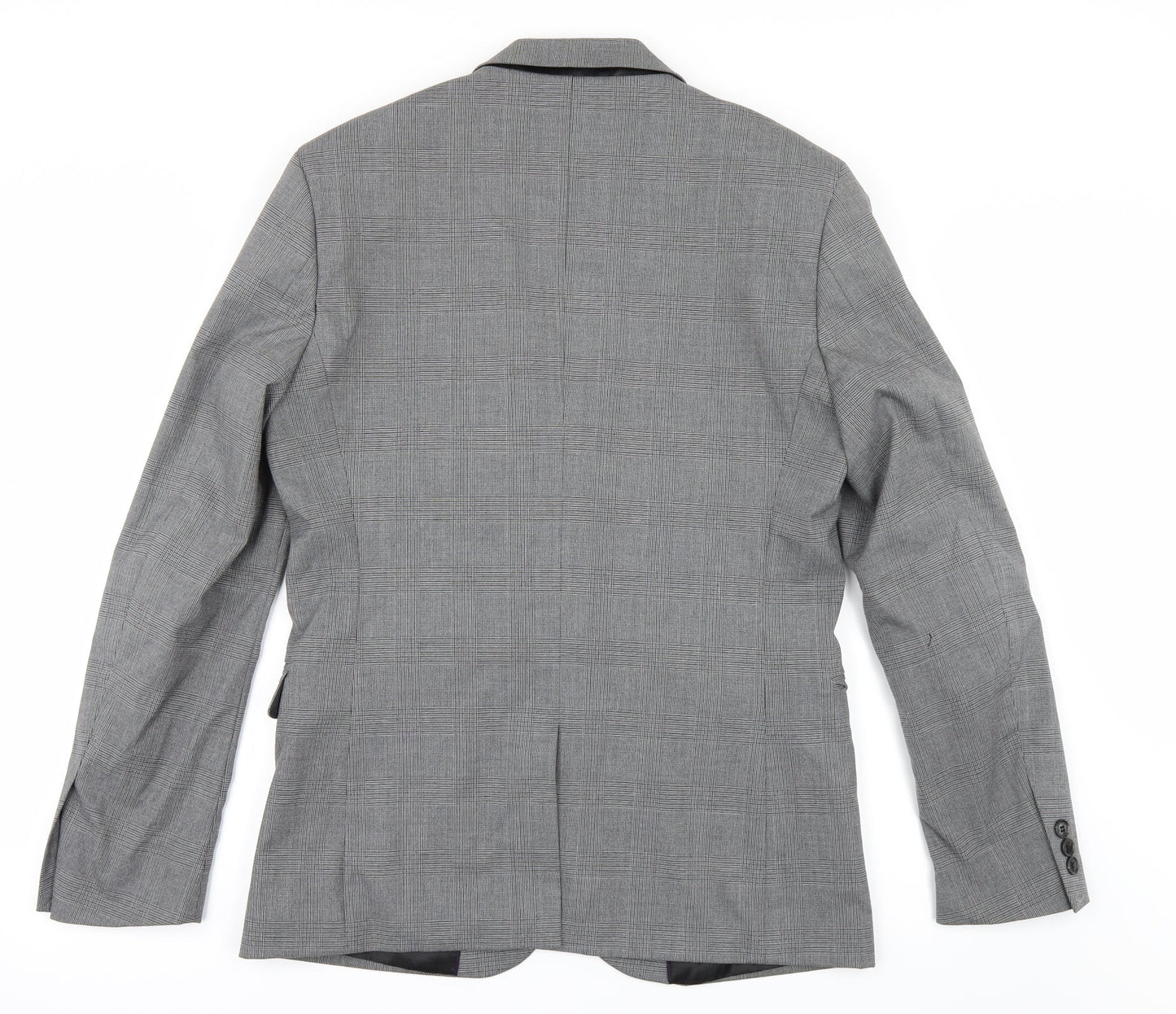 Mens UK Size 38 H&M Regular Grey Suit Jacket