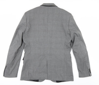 Mens UK Size 38 H&M Regular Grey Suit Jacket