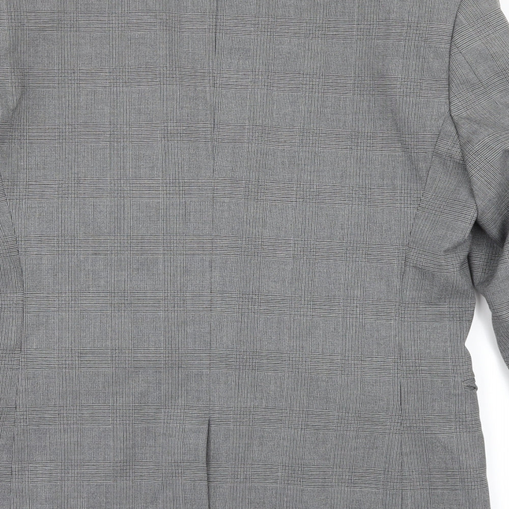 Mens UK Size 38 H&M Regular Grey Suit Jacket