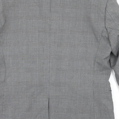 Mens UK Size 38 H&M Regular Grey Suit Jacket