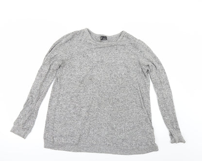 Sparkle & Fade Womens Grey   Pullover Jumper Size S