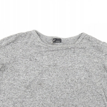 Sparkle & Fade Womens Grey   Pullover Jumper Size S