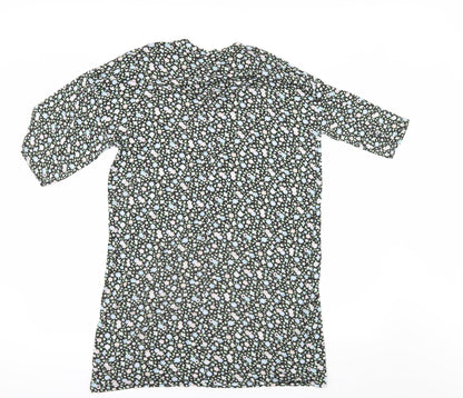 Womens UK Size 8 PRETTYLITTLETHING Black Basic T-Shirt