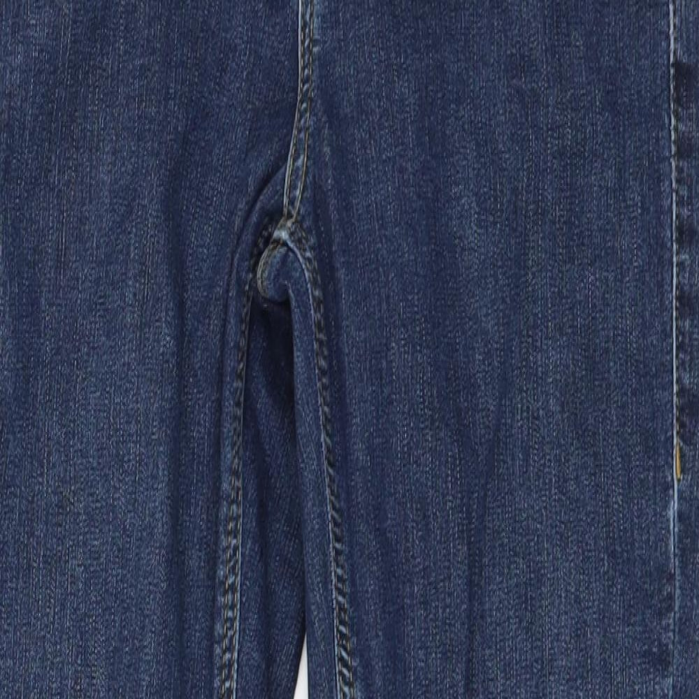 Topshop Womens Blue  Denim Skinny Jeans Size 28 in L28 in