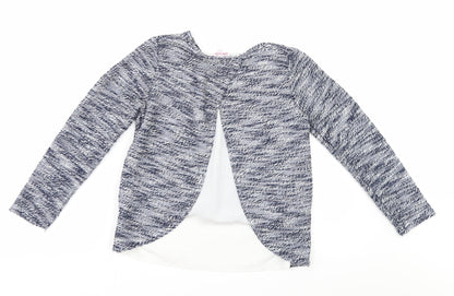 Miss Evie Girls Blue   Pullover Jumper Size 9-10 Years