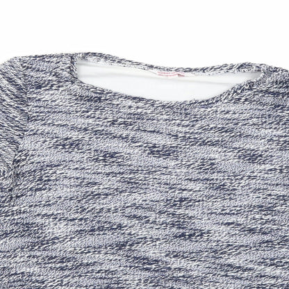 Miss Evie Girls Blue   Pullover Jumper Size 9-10 Years