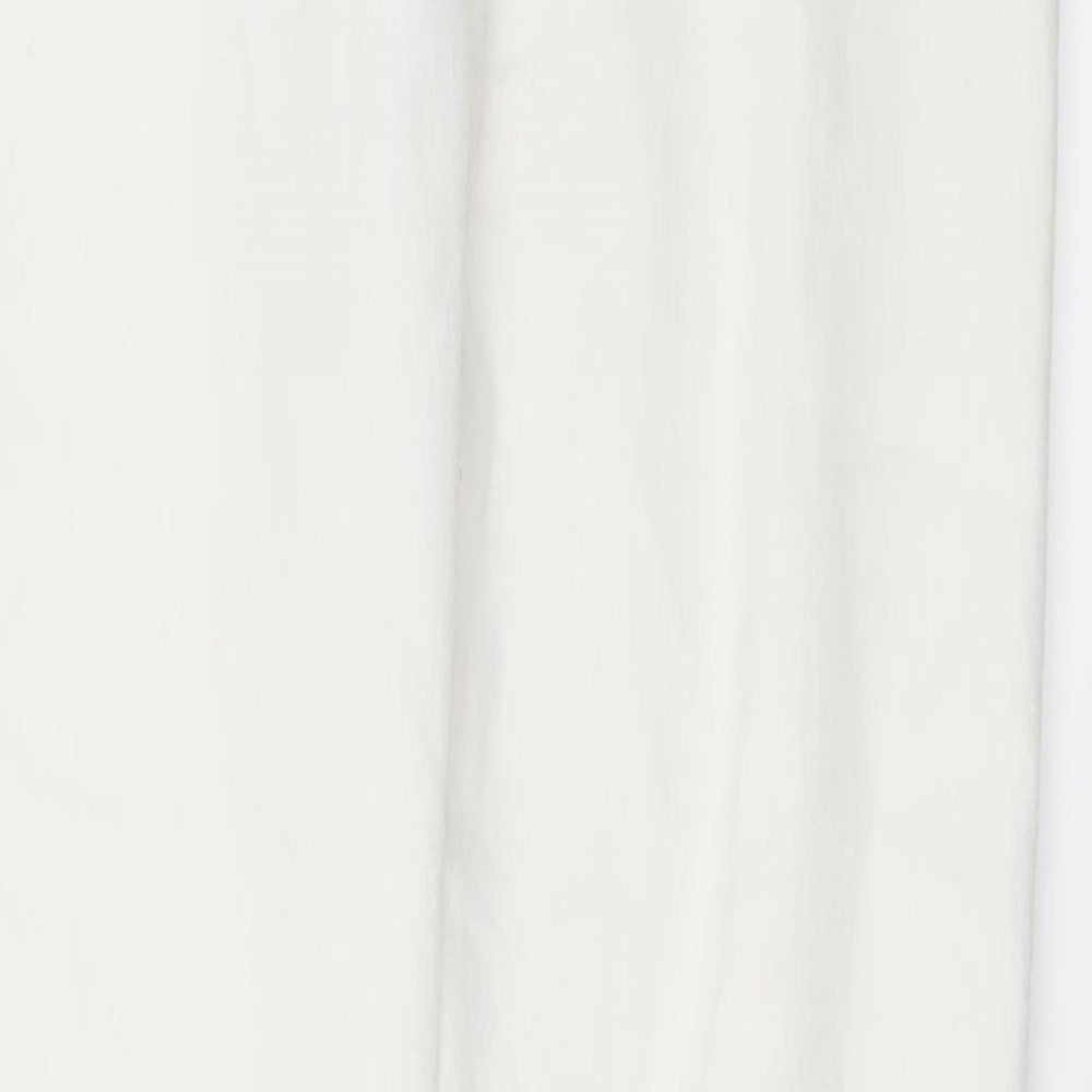Candy Couture Girls White  Denim Skinny Jeans Size 13 Years