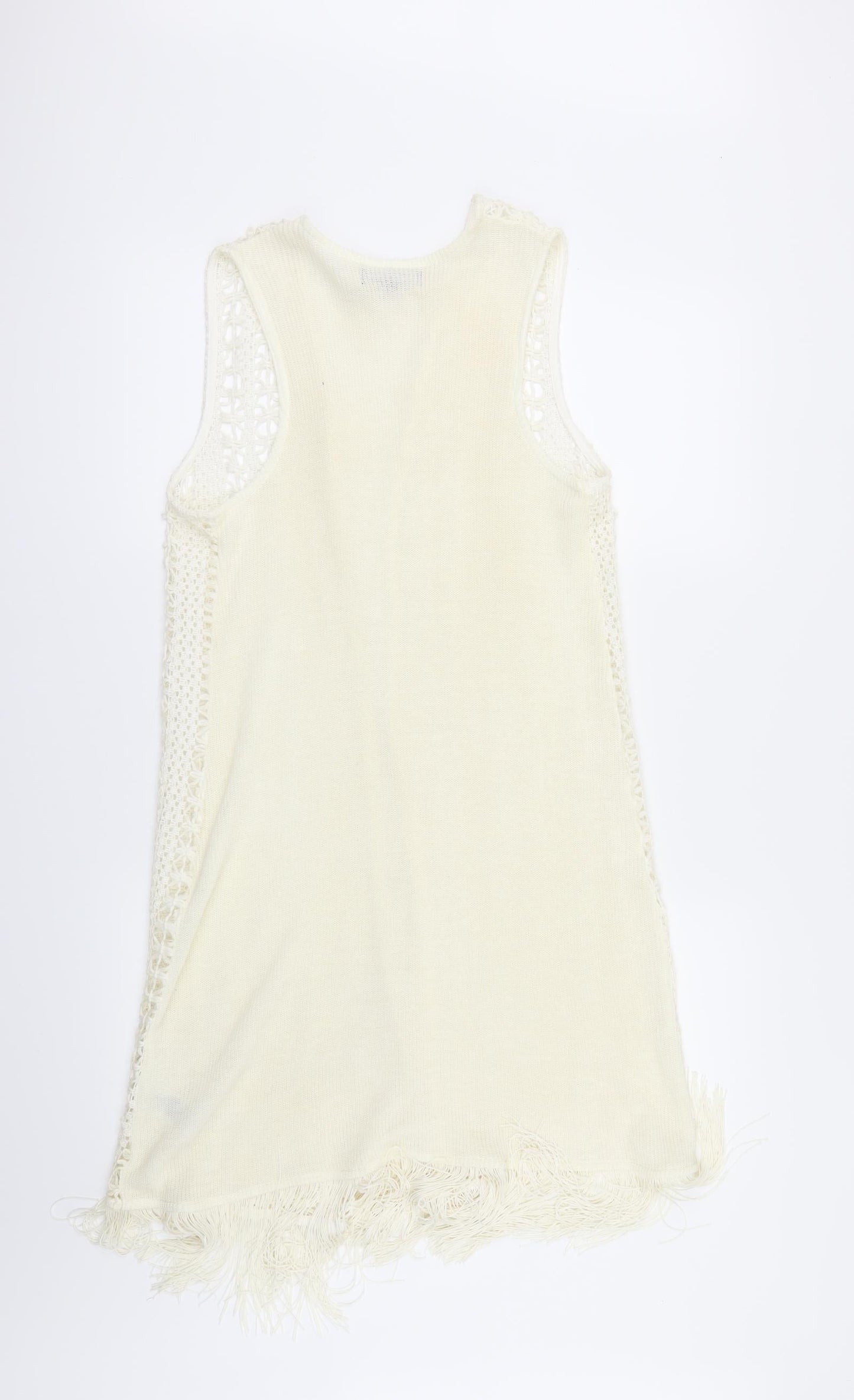 Primark Womens Ivory   Cardigan Jumper Size L