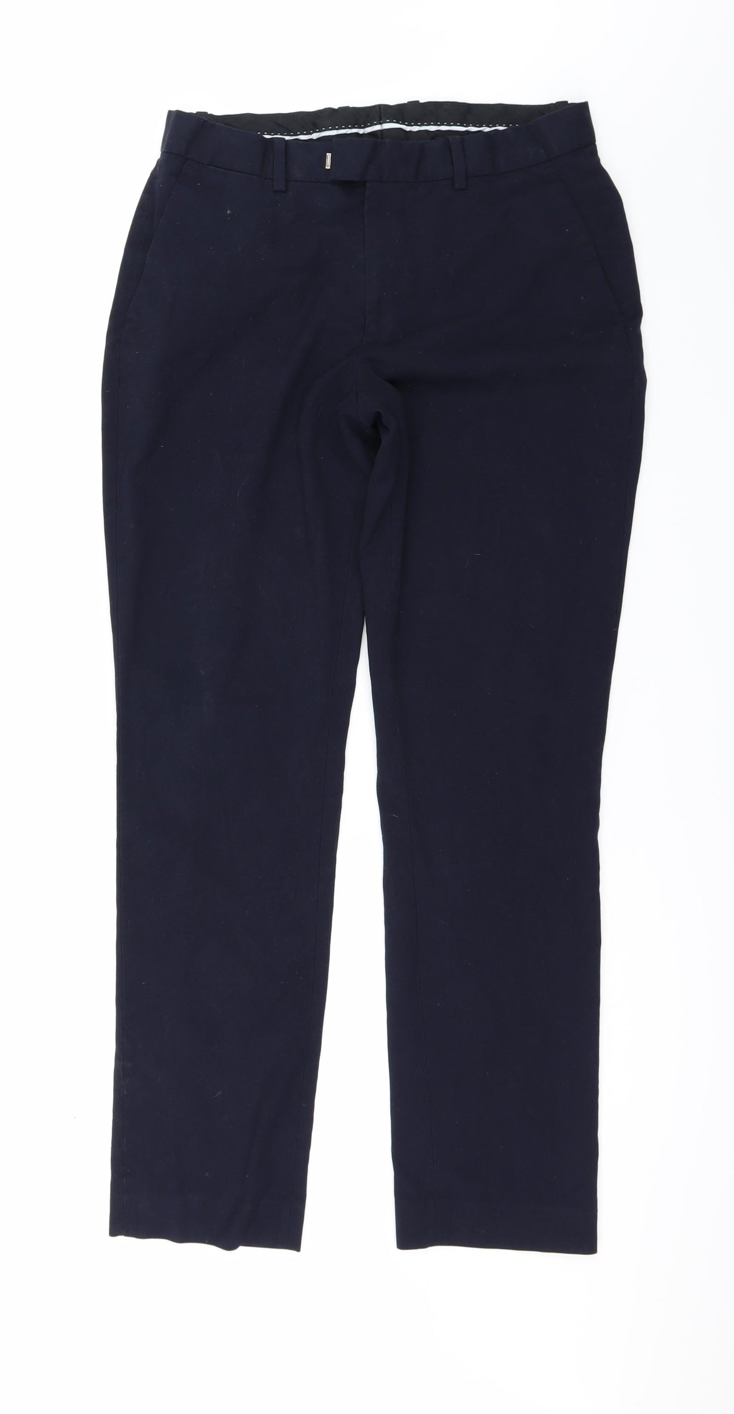H&M Mens Blue   Trousers  Size 32 in L31 in - `