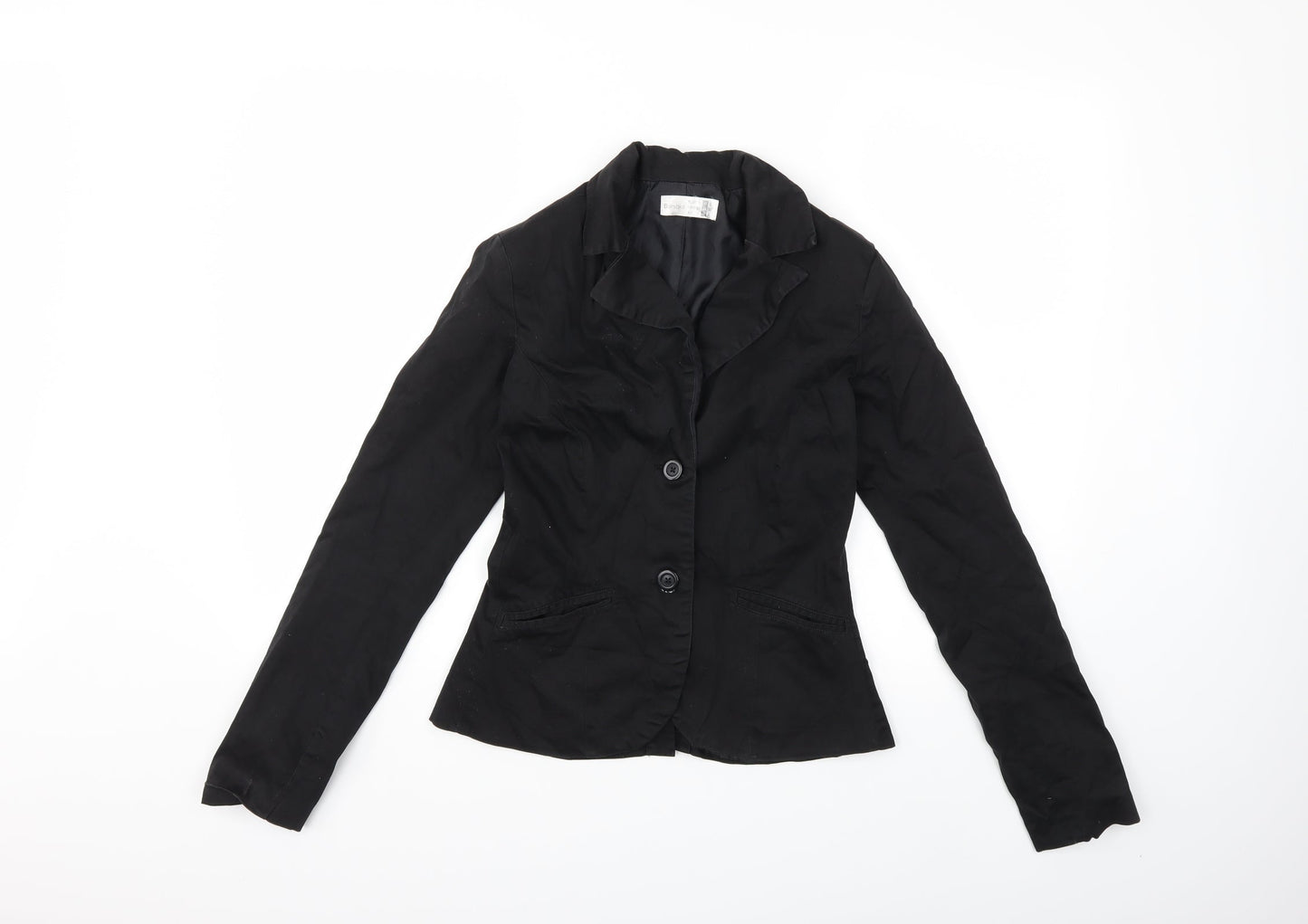Womens UK Size M Bershka Black Jacket