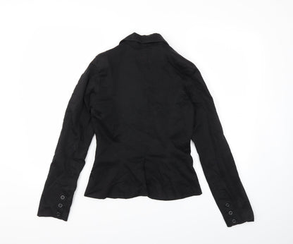 Womens UK Size M Bershka Black Jacket
