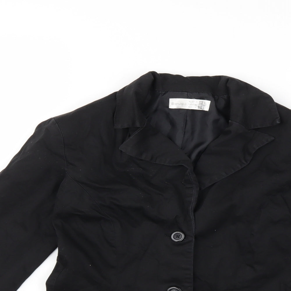 Womens UK Size M Bershka Black Jacket