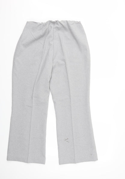style limited Womens Grey   Trousers  Size 16 L27 in