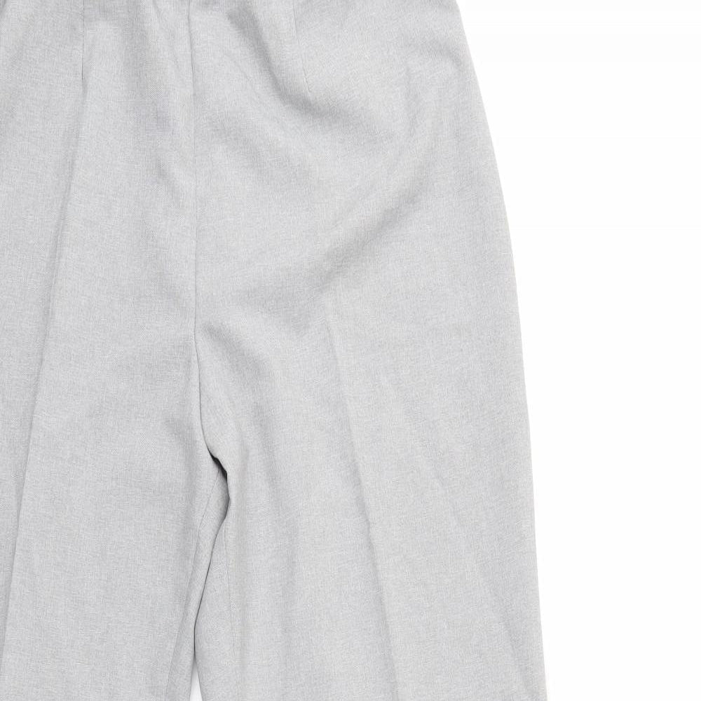 style limited Womens Grey   Trousers  Size 16 L27 in