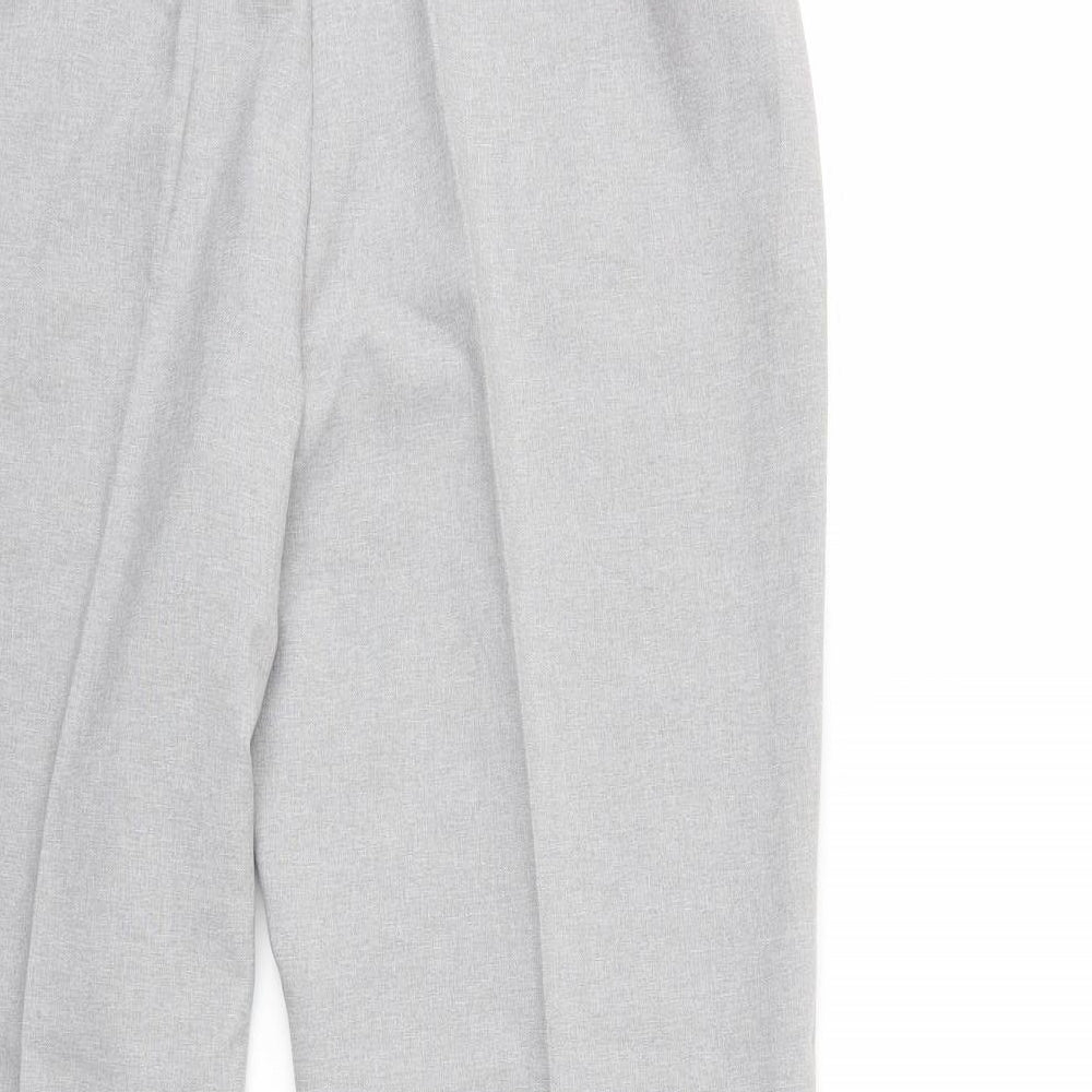 style limited Womens Grey   Trousers  Size 16 L27 in