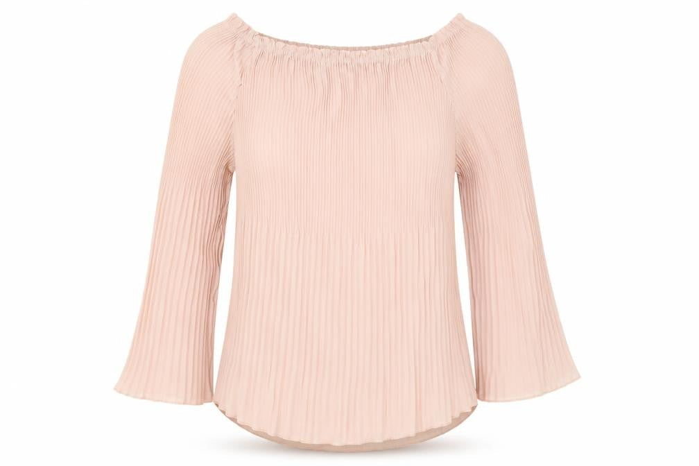Womens UK Size M Preworn Pink Basic Blouse
