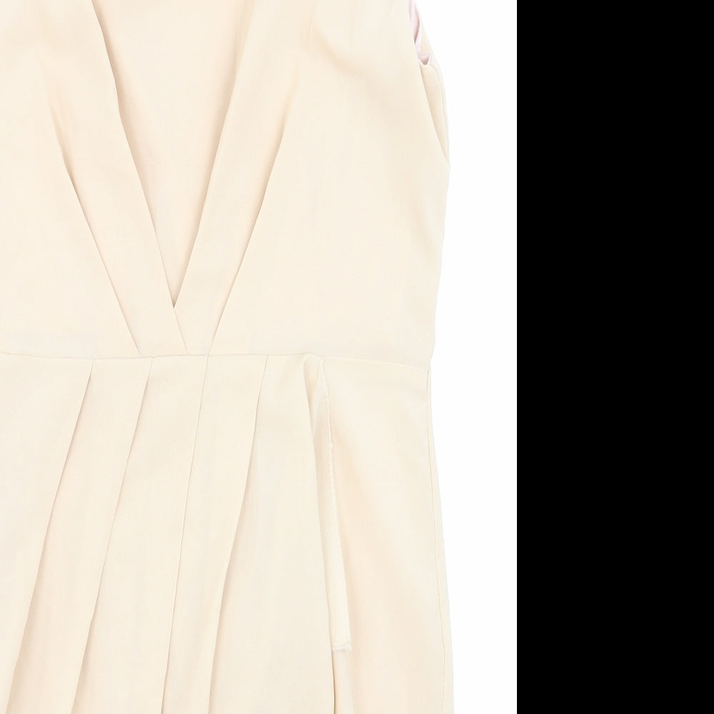 shikha Womens Beige   Pencil Dress  Size M