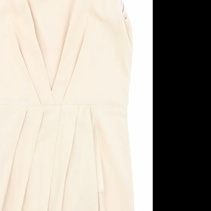 shikha Womens Beige   Pencil Dress  Size M