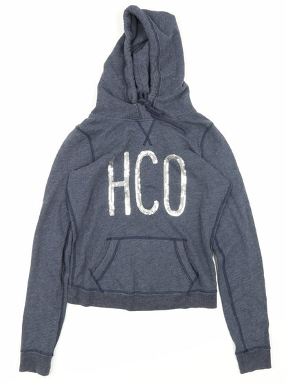 Hollister Womens Black   Pullover Hoodie Size S