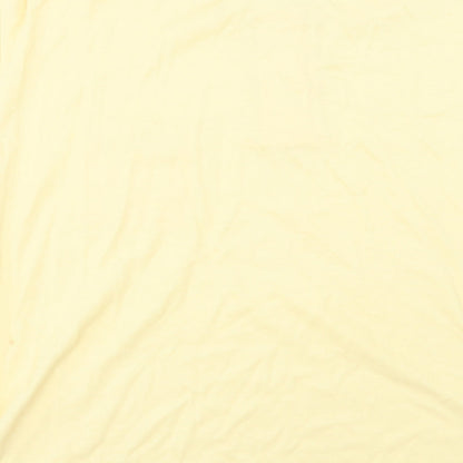 Provencale Womens Yellow  Jersey Basic T-Shirt Size M
