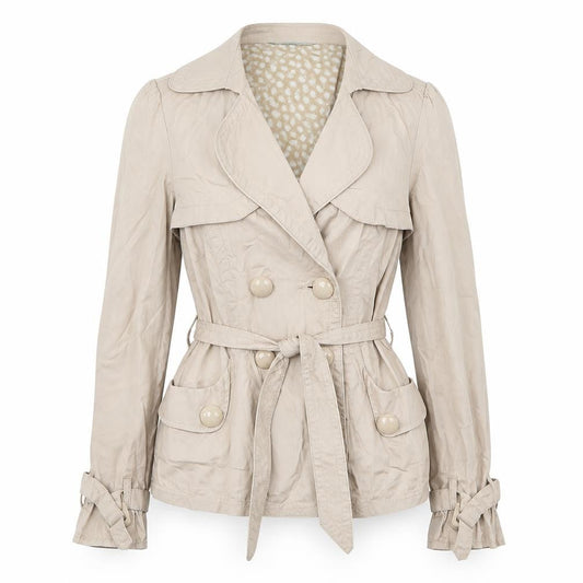 Womens UK Size 10 Red Herring Beige Jacket