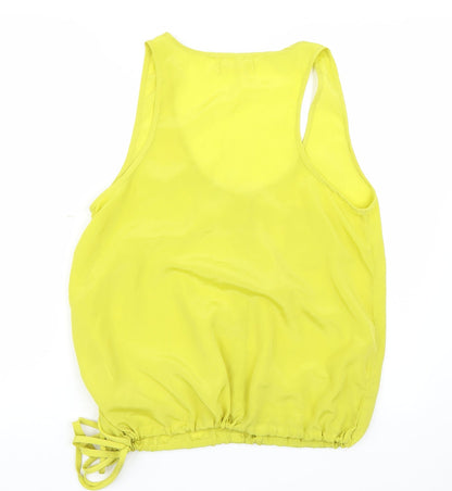 West village Womens Yellow   Basic Tank Size 12