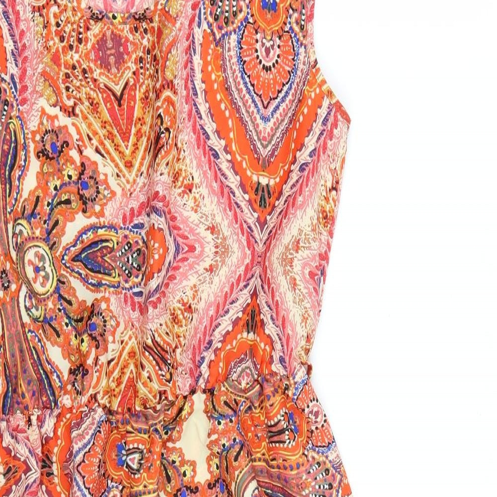 Primark Womens Orange   A-Line  Size 12