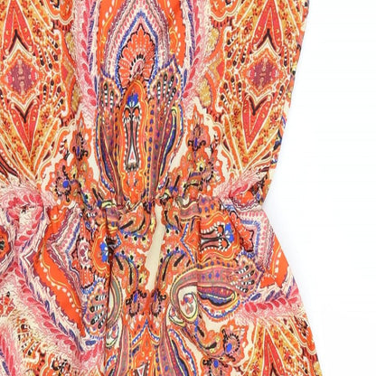 Primark Womens Orange   A-Line  Size 12