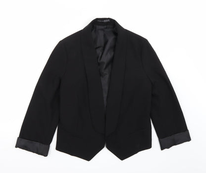 Primark Womens Black   Jacket Blazer Size 12