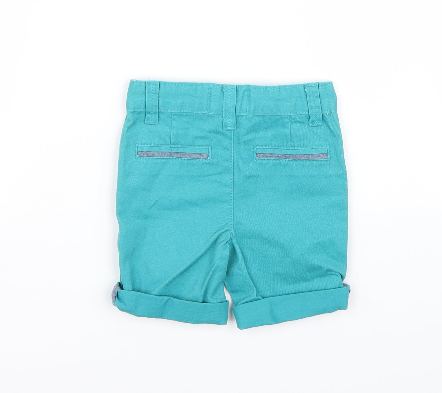 Denim & Co. Boys Blue   Cropped Trousers Size 6-9 Months