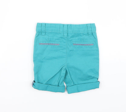 Denim & Co. Boys Blue   Cropped Trousers Size 6-9 Months