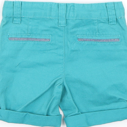 Denim & Co. Boys Blue   Cropped Trousers Size 6-9 Months