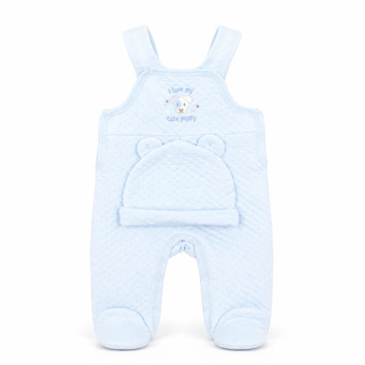 JUST TOO CUTE Boys Blue   Babygrow One-Piece Size 3-6 Months