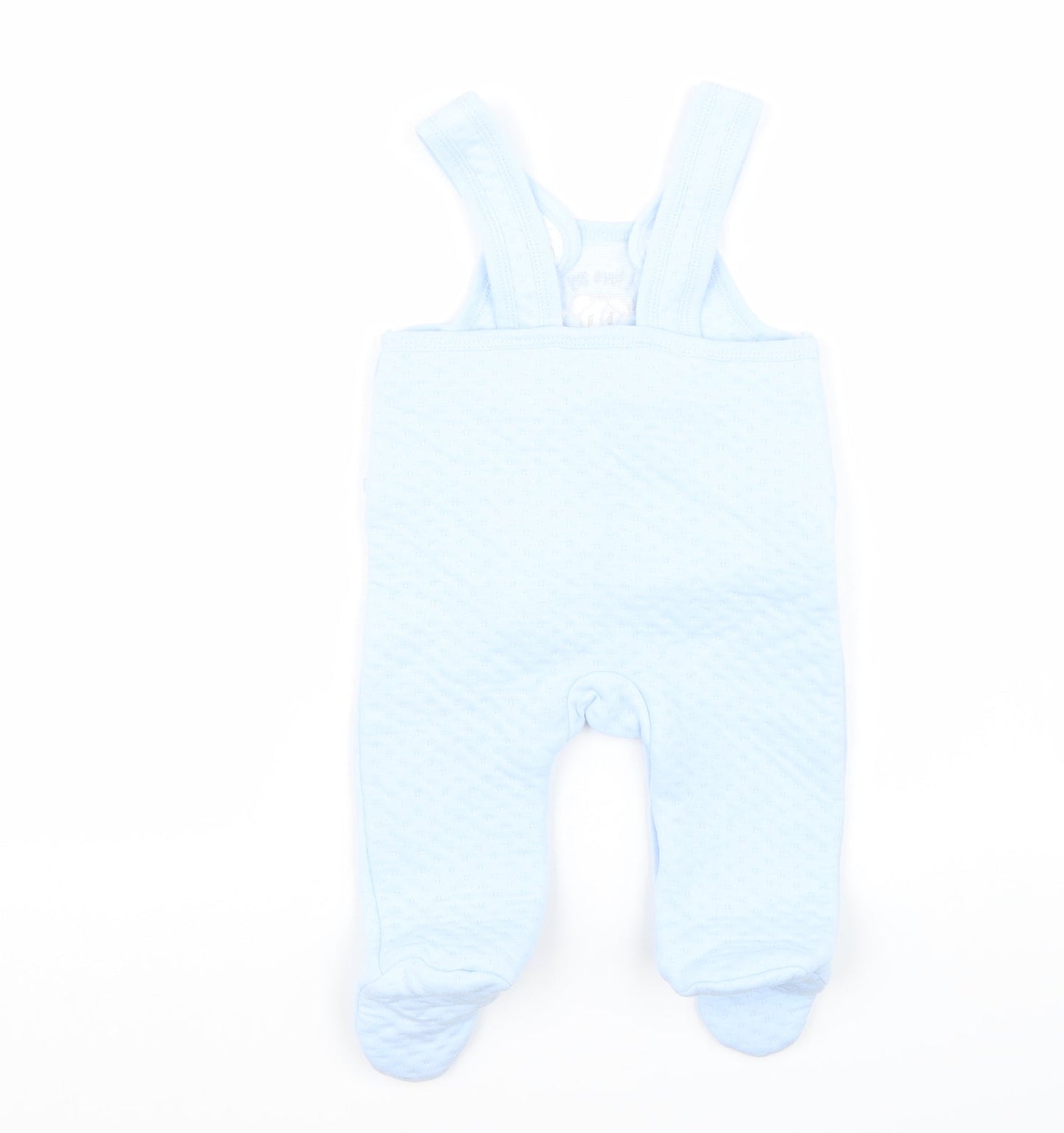 JUST TOO CUTE Boys Blue   Babygrow One-Piece Size 3-6 Months