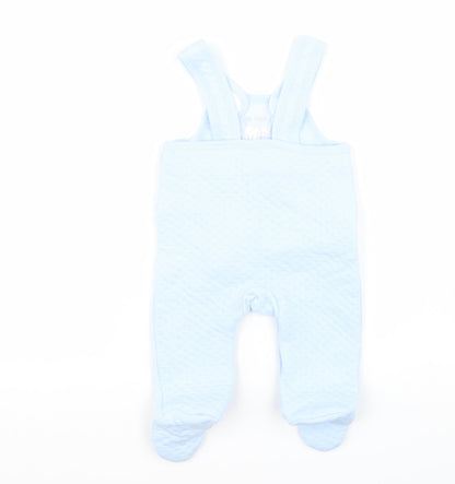 JUST TOO CUTE Boys Blue   Babygrow One-Piece Size 3-6 Months