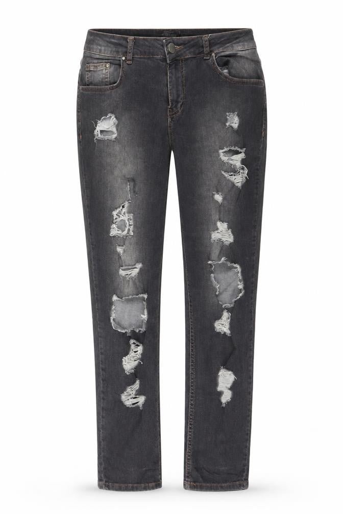 Womens UK Size 12 Selected Regular Fit Straight Grey Jeans