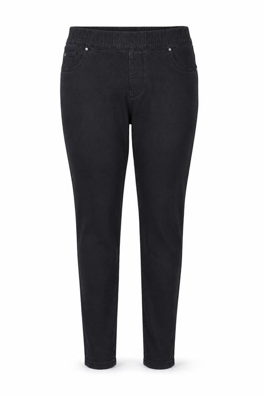 Womens UK Size 14 denim co Regular Fit  Grey Trousers