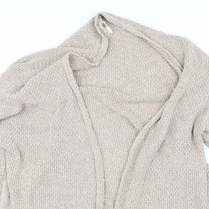 Preworn Womens Beige   Cardigan Jumper Size M
